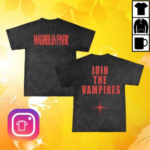 Magnolia Park Merch Store Join The Vamps Tee Mineral Wash