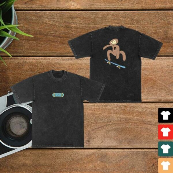 Monke Clothing Merch Store Kickflip Monke T-Shirt