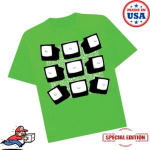 Skibidi Toilet Store Merch Tv Surveillance Screens Unisex Tee