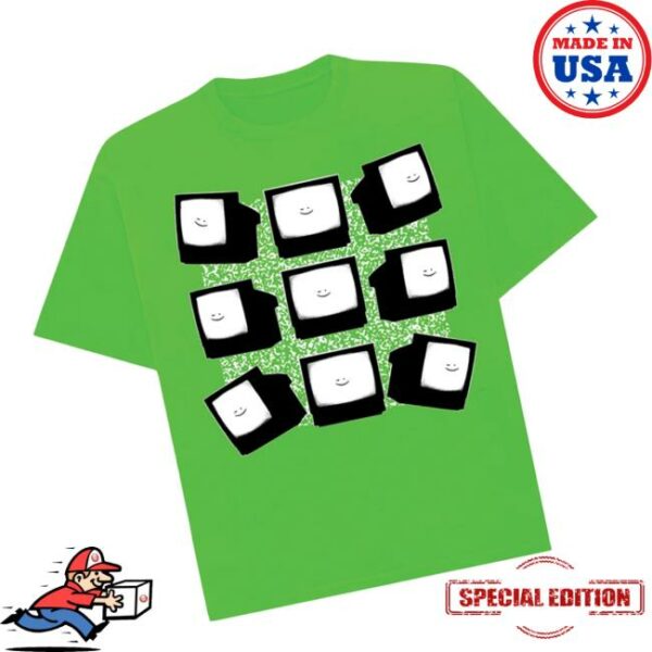 Skibidi Toilet Store Merch Tv Surveillance Screens Unisex Tee