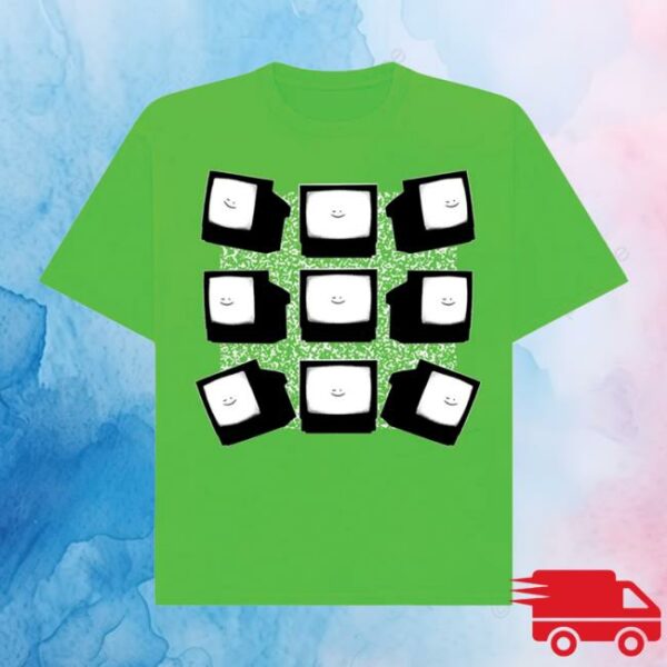 Skibidi Toilet Store Merch Tv Surveillance Screens Unisex Tee