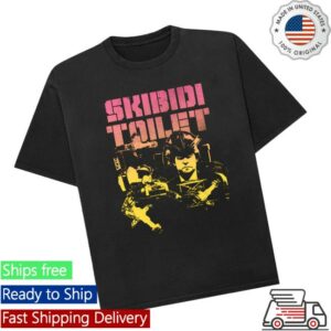 Skibidi Toilet Store Merch Detainer Astro Gradient Unisex Tee