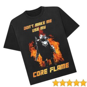 Skibidi Toilet Store Merch Core Flame Unisex Tee