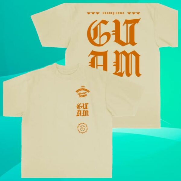 Crownsguam Store Merch Hardly Home Banner Tee