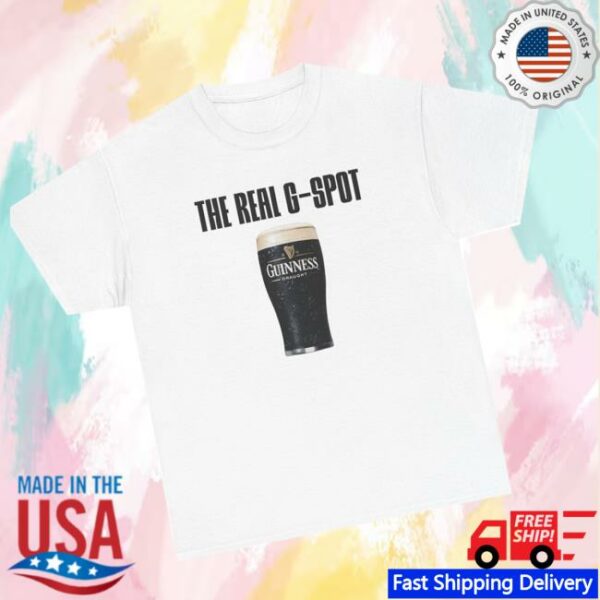 Unethical Threads Store Merch The Real G Spot Guinness Beer Tee