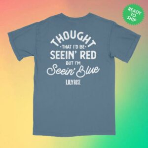 Lily Rose Music Store Merch Seein’ Blue Tee