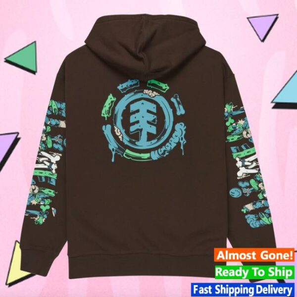 Elementbrand Store Merch Recycled Rolling Dead Po Hoodie