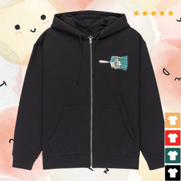 Elementbrand Store Merch Recycled Paint Brush Hoodie
