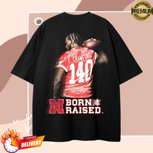 Tbud Crawford Store Merch Official Husker Collab Shirt
