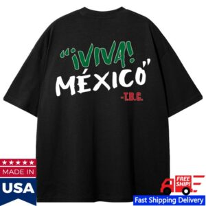 Tbud Crawford Store Merch Viva MéxicoBlack Limited Edition Shirt