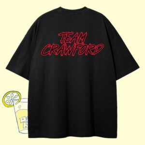 Tbud Crawford Store Merch Crawford College Black & Red Shirt