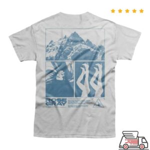 Rose Gray Music Store Merch A Little Louder, Please White Album T-Shirt