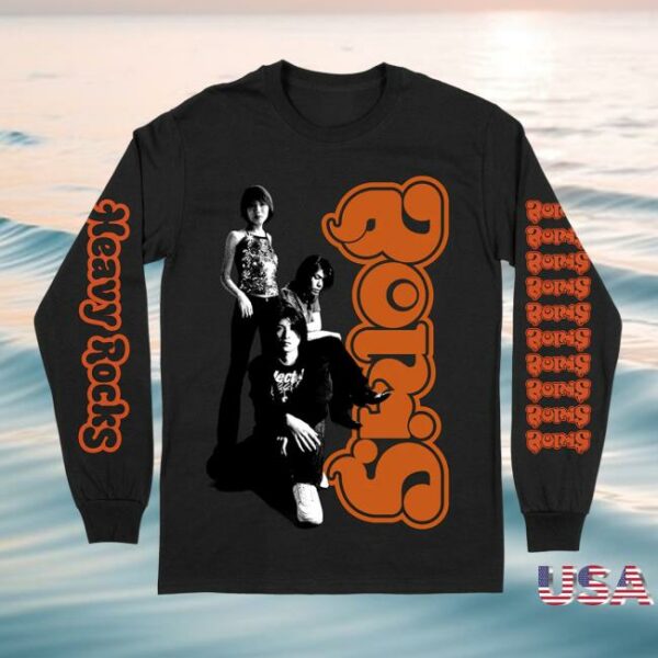 Deathwish Inc Store Merch Boris Heavy Rocks Premium Black Longsleeve