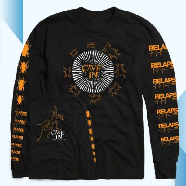 Deathwish Inc Store Merch Cave In Halo Of Flies Black Longsleeve