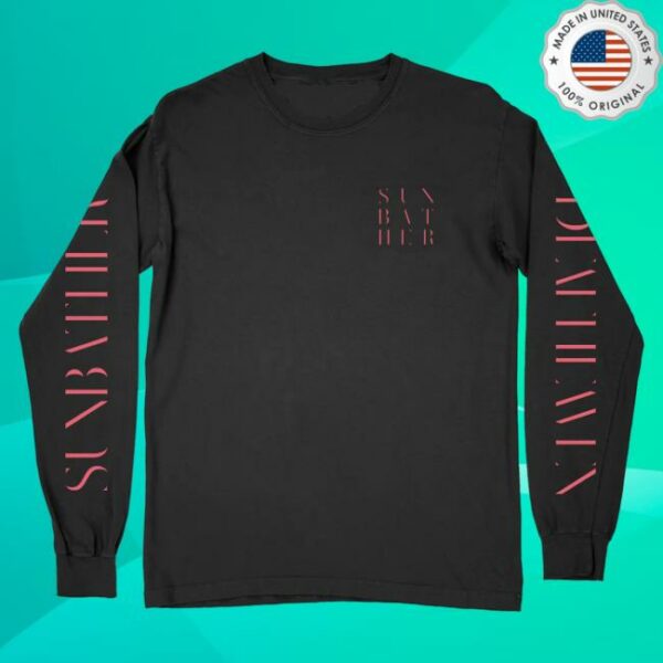 Deathwish Inc Store Merch Deafheaven Sunbather 2023 Premium Black Long Sleeve