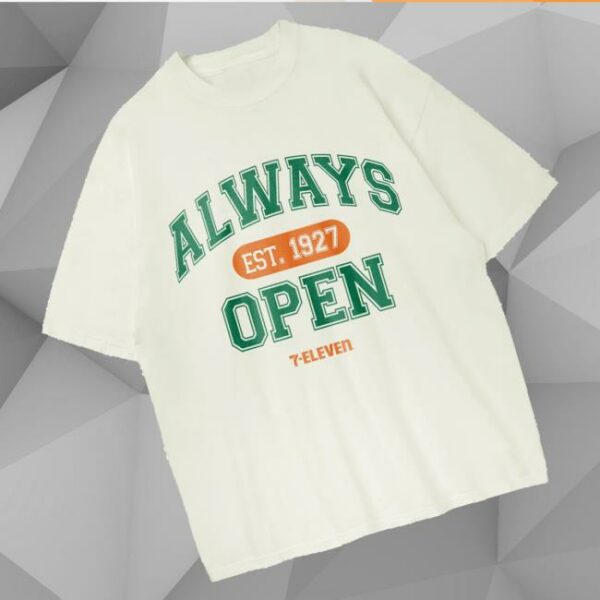 7Collection Merch Store Always Open Gym Tee