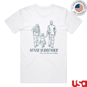 Tpusa Merch Store Never Surrender Family Tribute Tee