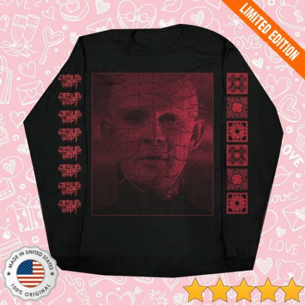 The Cultofcult Store Merch Hellraiser Pinhead Long Sleeve