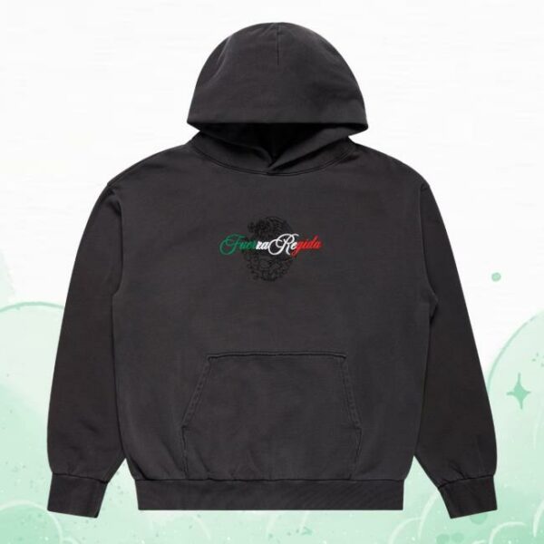 Fuerza Regida Merch Store Script Aguila Hoodie Vintage