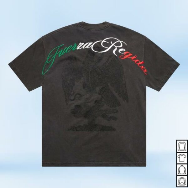 Fuerza Regida Merch Store Script Aguila Vintage Ss Tee
