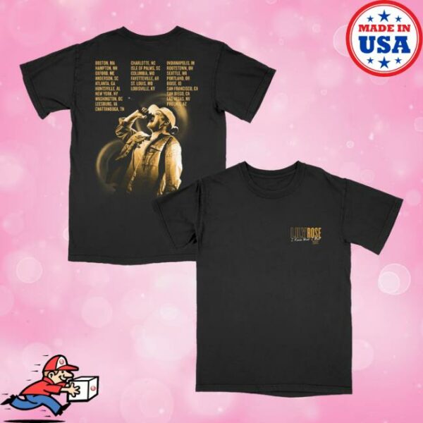 Lily Rose Merch Store Shop I Know What I Want Tour Tee