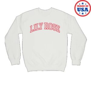 Lily Rose Music Merch Store College Crewneck