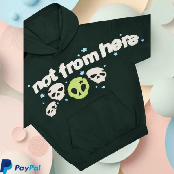 Broken Planet Merch Store Not From Here Hoodie