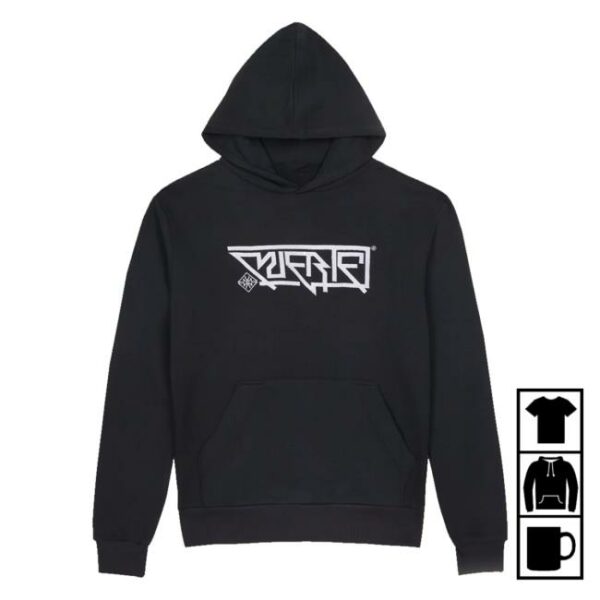 Muerte Inc Merch Store Monochrome Elite Hoodie