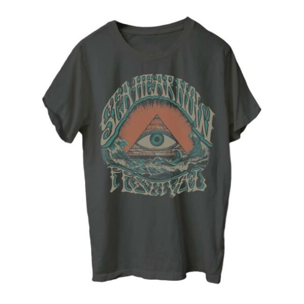 Sea Hear Now Festival Merch Store Eye Lineup Tee