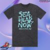 Seasons Skate Shop Merch Seasons Logo Vomit Ls Tee Safety Green