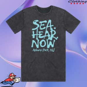 Sea Hear Now Festival Merch Store Wave Lineup Tee