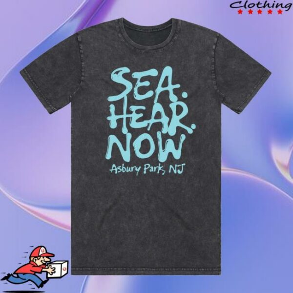 Sea Hear Now Festival Merch Store Wave Lineup Tee