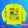 kenny Seasons Skate Shop Merch Seasons Logo Vomit Ls Tee Safety Greena