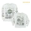 kenny Seasons Skate Shop Merch Seasons Logo Vomit Ls Tee Whiteaa