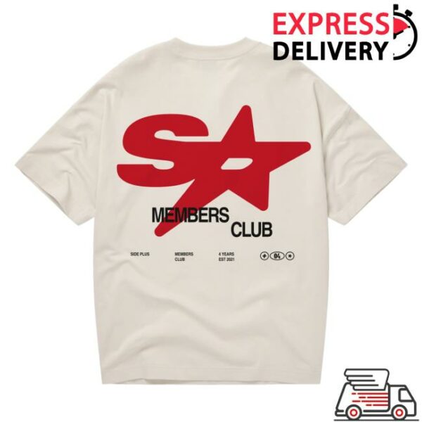 Sideplus Members Club Merch Store Members Club T-Shirt Celebration