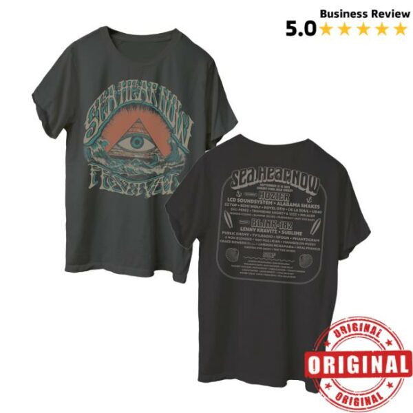 Sea Hear Now Festival Store Merch Eye Lineup Tee