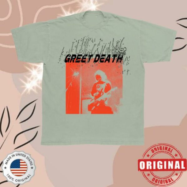 Greet Death Merch Store Orange Logan Shirt