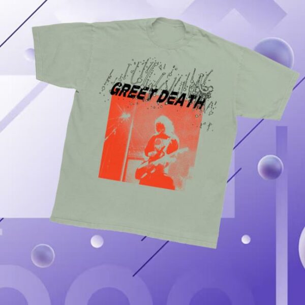 Greet Death Merch Store Orange Logan Shirt