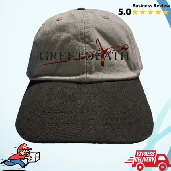 Greet Death Merch Store Dagger Hat