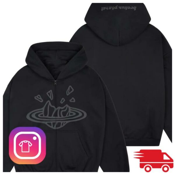 Broken Planet Store Merch Broken Planet Zip Up Hoodie