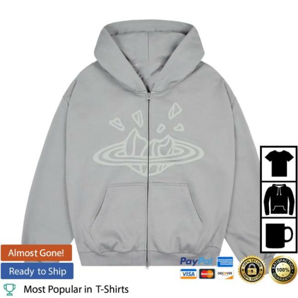 Broken Planet Store Merch Broken Planet Zip-Up Hoodie