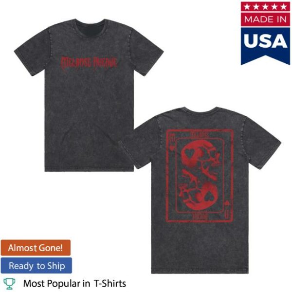 Imprint Merch Store Melrose Avenue Skull Card T-Shirt