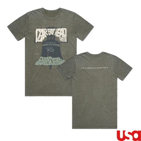 Car Seat Headrest Merch Store Preorder Philly The Mann Center Tee