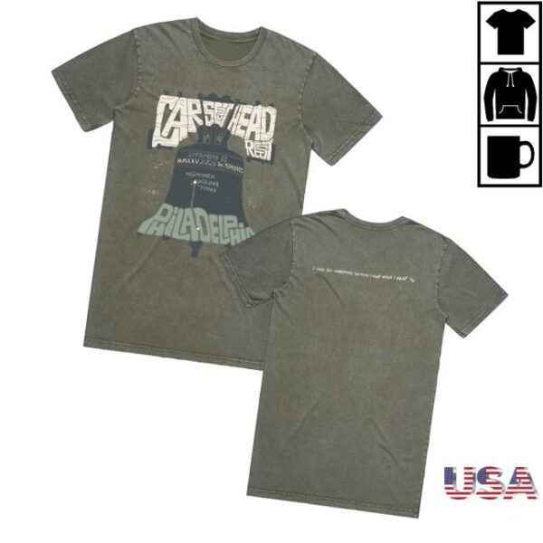 Car Seat Headrest Merch Store Preorder Philly The Mann Center Tee