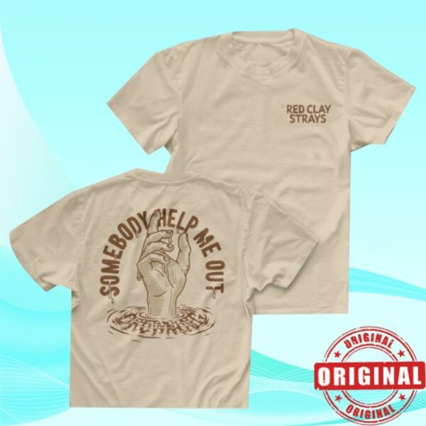 Red Clay Strays Store Merch Red Clay Strays Tracks Drowning T-Shirt