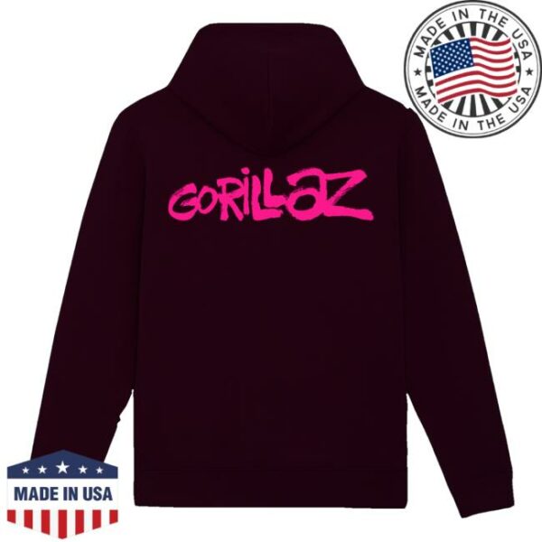 Gorillaz Merch Store Cult Of Gorillaz Black Hoodie