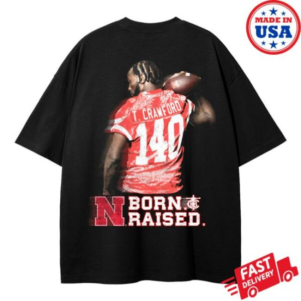 Tbud Crawford Merch Store Official Husker Collab Shirt