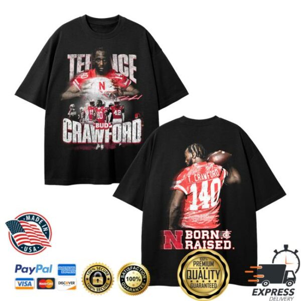 Tbud Crawford Merch Store Official Husker Collab Shirt