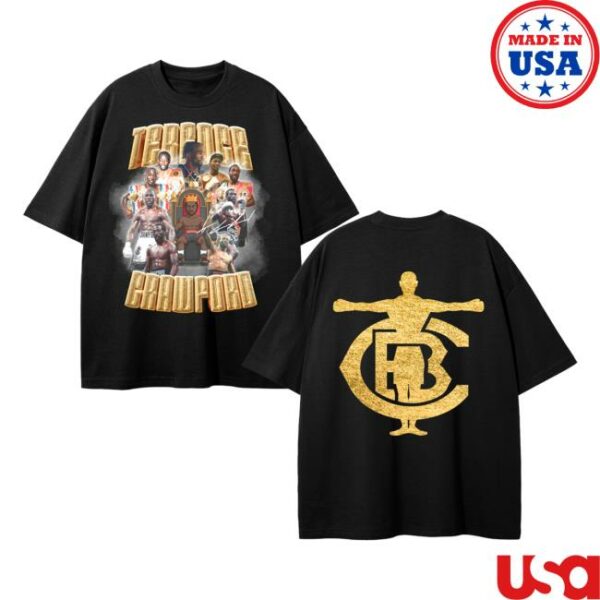 Tbud Crawford Merch Store The Champ Is Here Shirt