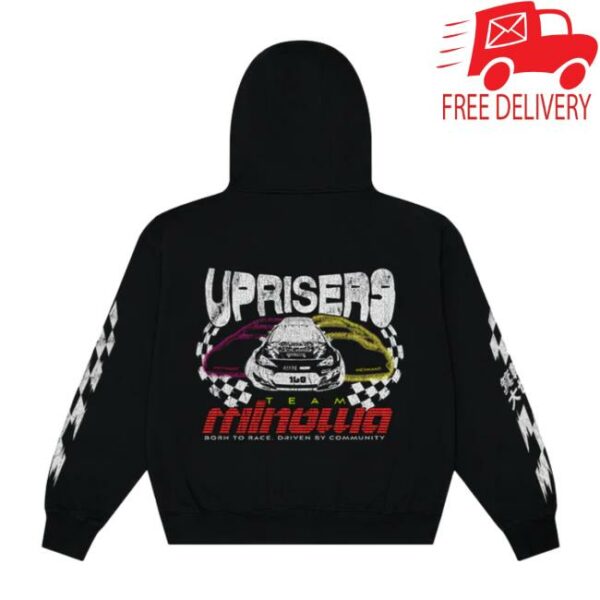 We Are Uprisers Store Merch Uprisers X Minowa Zip Hoodie